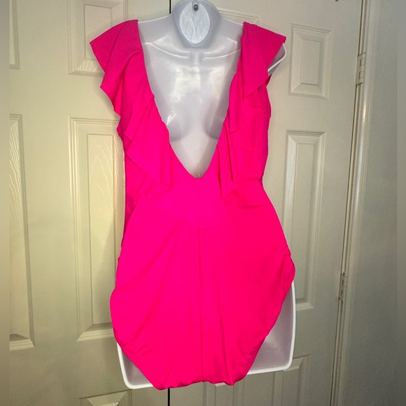 NWT La Blanca Tummy Control Swimsuit Size 16 - Picture 2 of 4